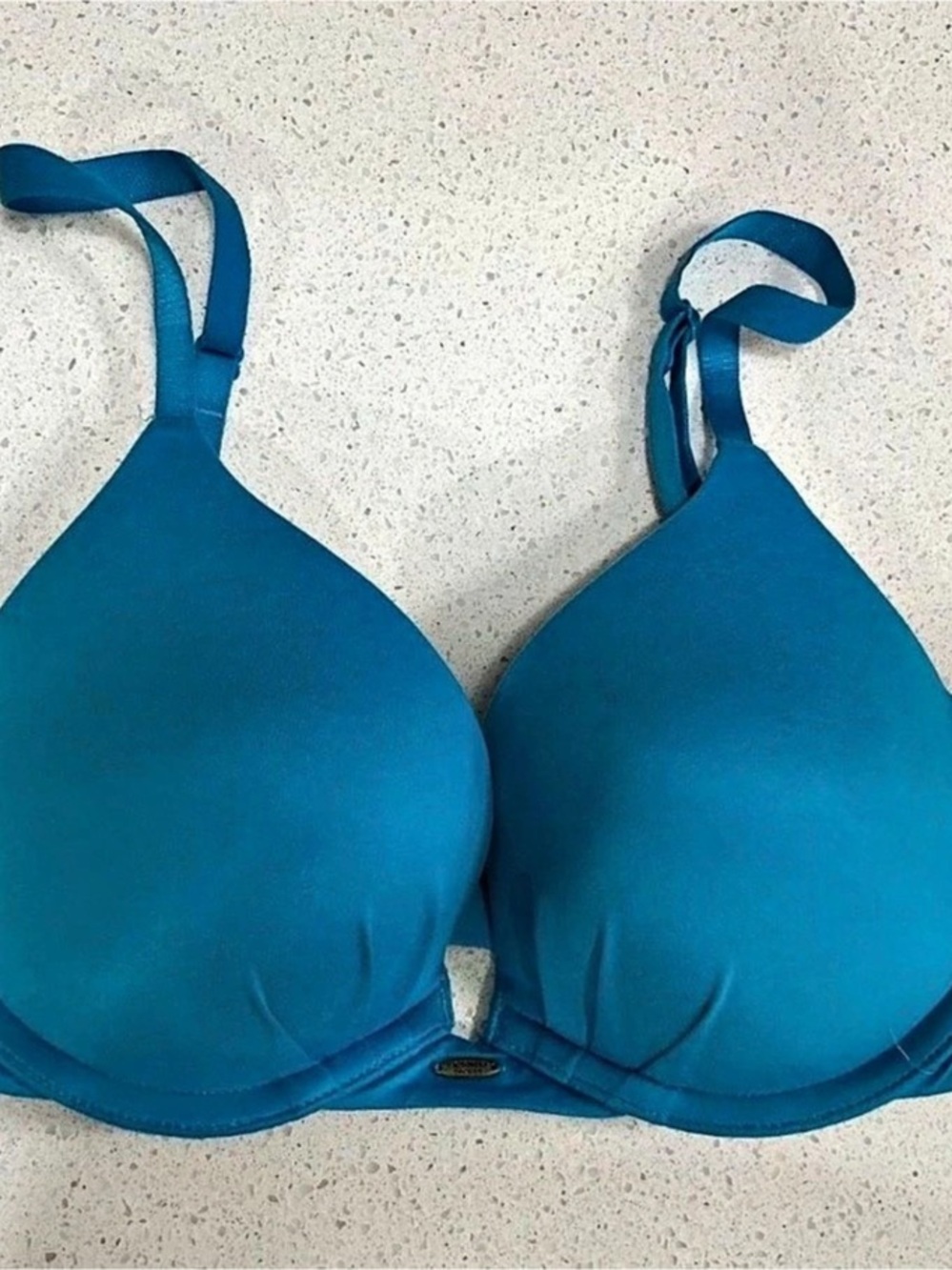 Victoria's Secret Very Sexy Push-Up Plunge Bra Blue 32D